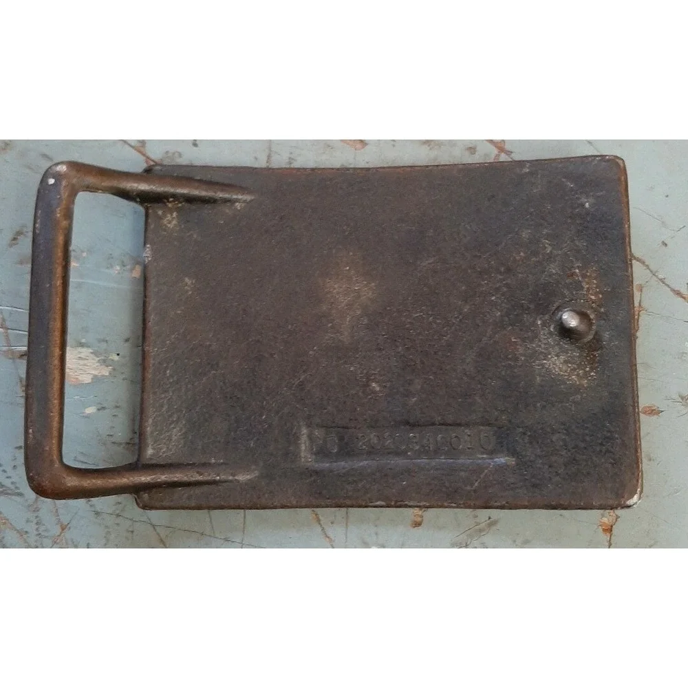 VINTAGE HENRY FORD‎ DETROIT MODEL T AUTOMOBILES BRASS BELT BUCKLE